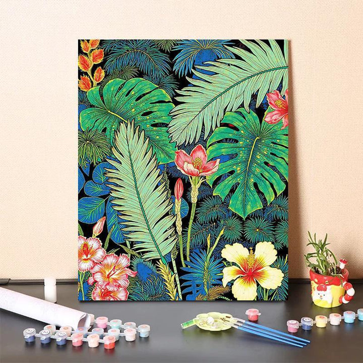 Tropical Botanical Painting Kit Bowlift