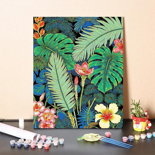 Tropical Botanical Painting Kit Bowlift