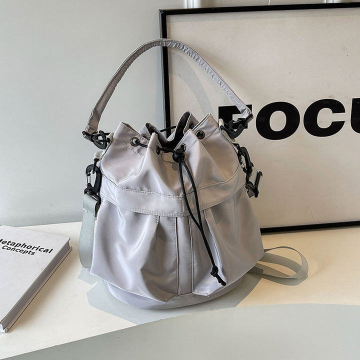 Casual Drawstring Bucket Bag Bowlift
