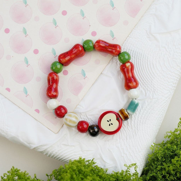 Heart-Shaped Beaded Bracelet Bowlift
