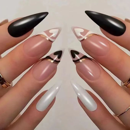 Elegant Stiletto Nail Art Set Bowlift