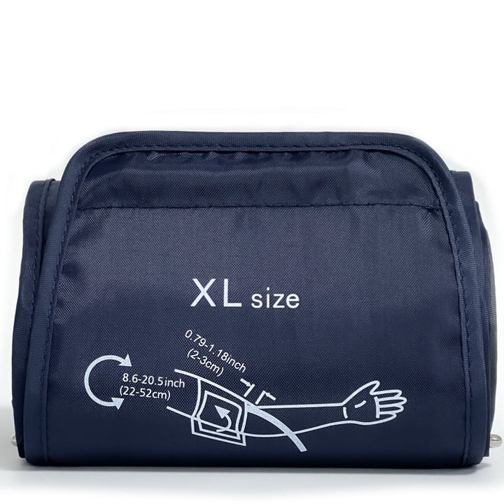 Adjustable adult upper-arm blood pressure cuff with latex free durable nylon sleeve Bowlift