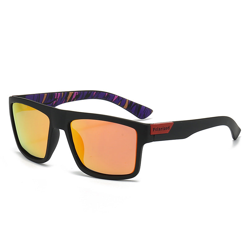 Polarized Square Frame Sunglasses