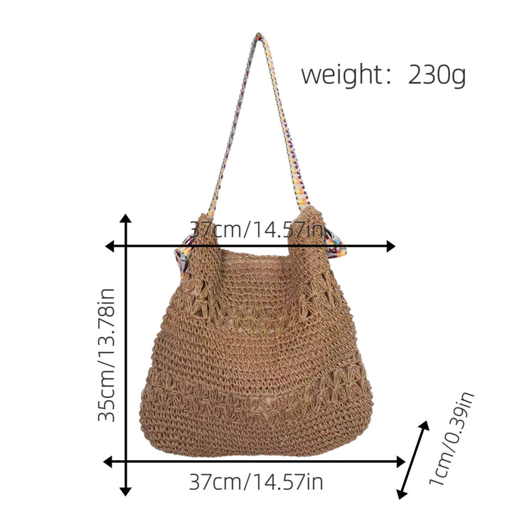 Summer macrame tote bag Bowlift