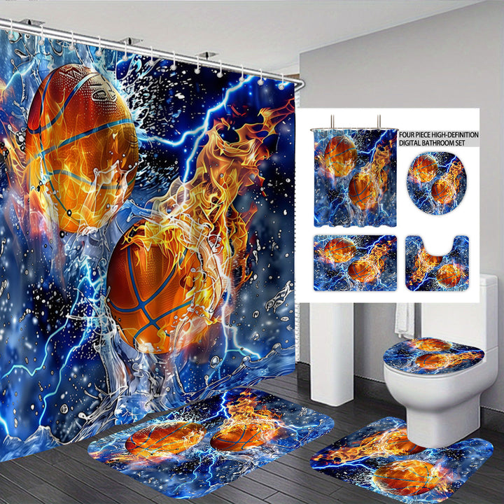 Creative Universe-Themed Bathroom Set Bowlift