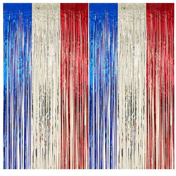 Unisex nano glittering party curtain with star motif as photo background Bowlift