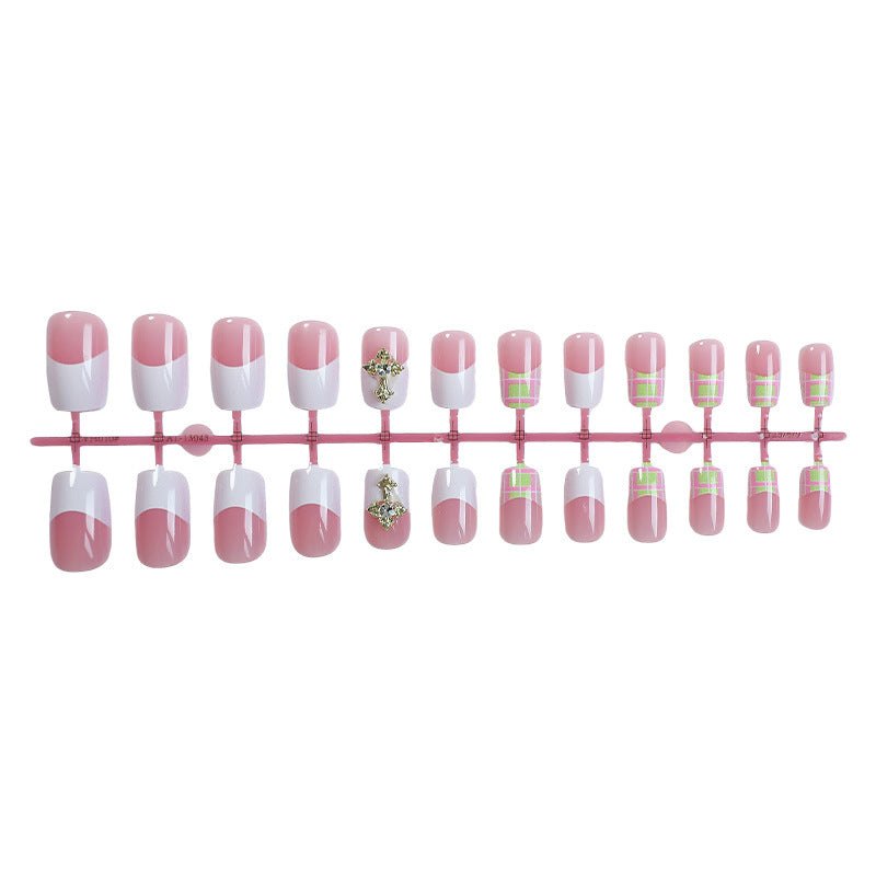 Artificial nails with elegant decorations Bowlift