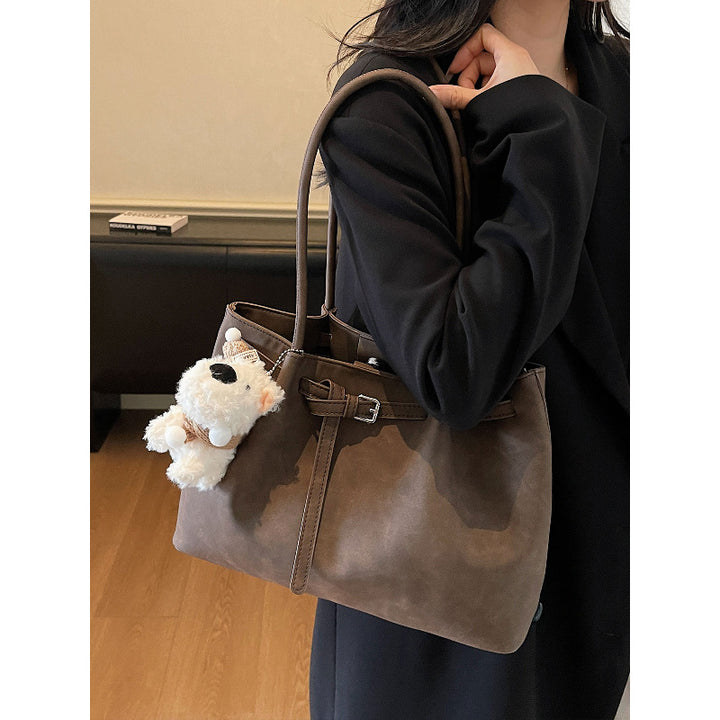 Versatile Leather Tote Bag Bowlift