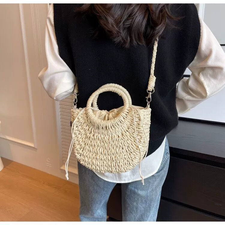Trendy bag with round opening Bowlift