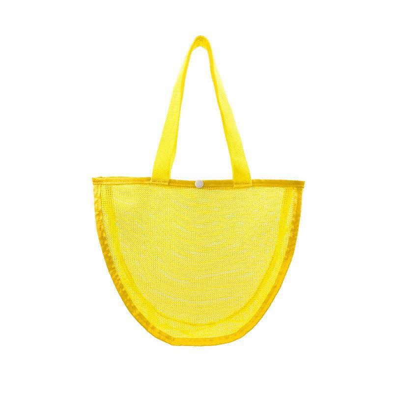 Practical Beach Bag in Net Design Bowlift