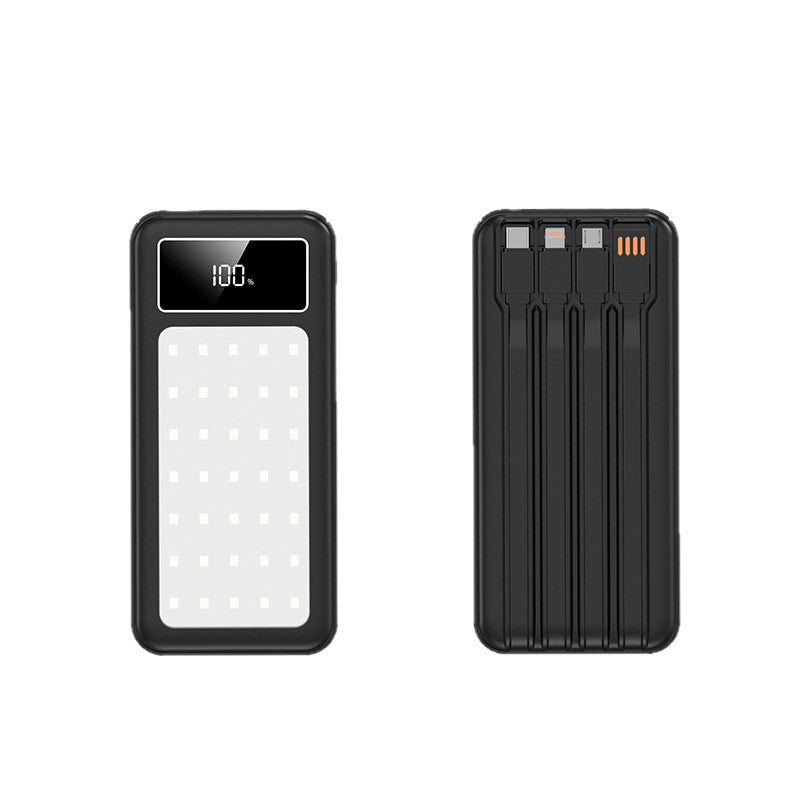 Powerful power bank with intelligent LED charging status management Bowlift