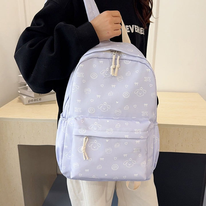 Backpack with Cute Animal Motifs and Practical Compartments Bowlift