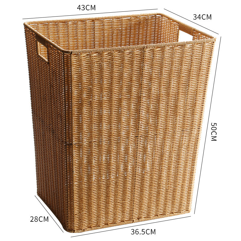 Large Handwoven Storage Bin Bowlift