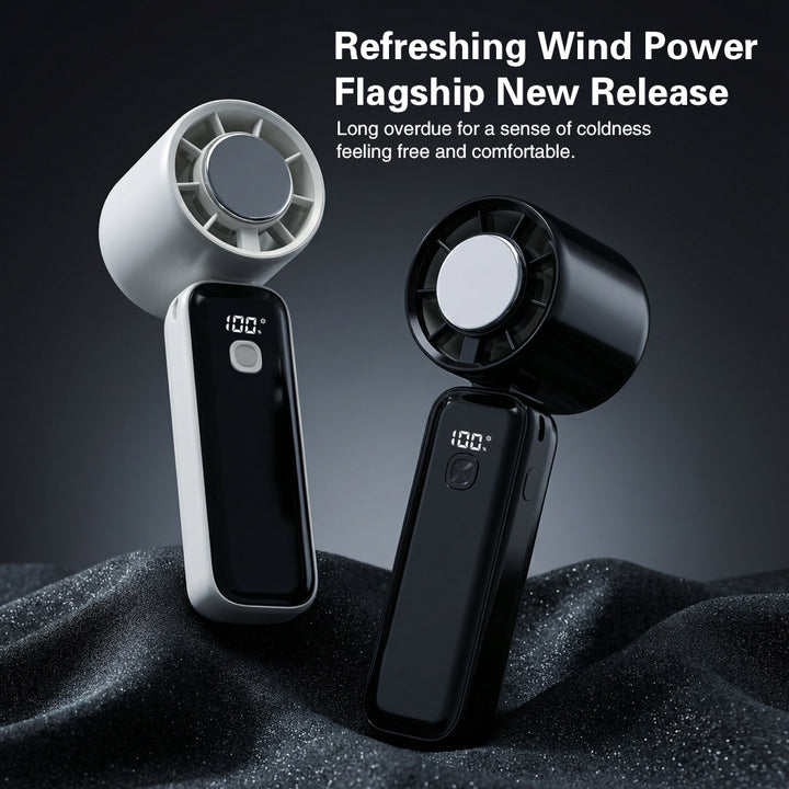 Ergonomic Portable Handheld Fan Bowlift