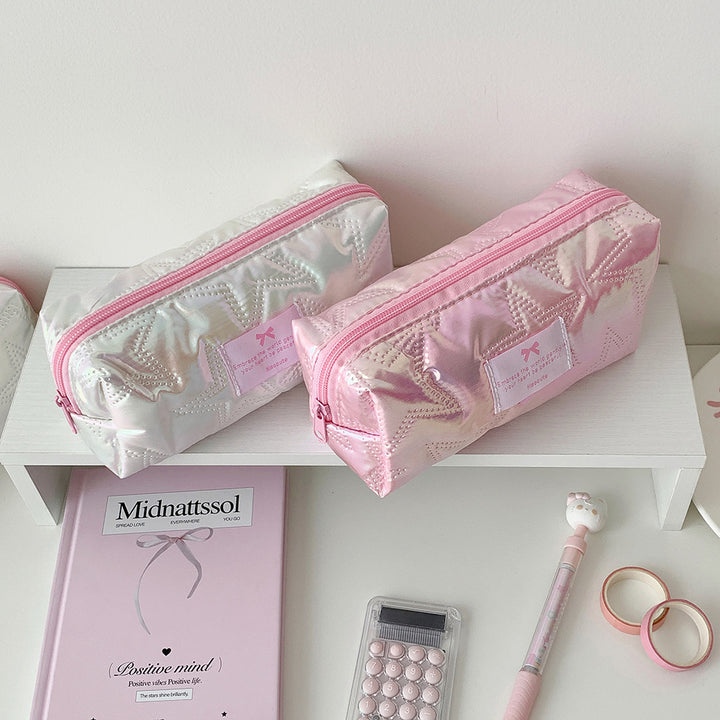 Elegant Quilted Pencil Case Bowlift
