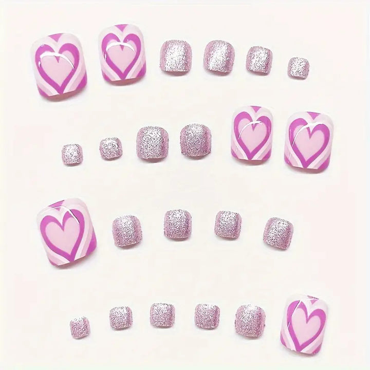 Rhinestone-Embellished Pedicure Bowlift