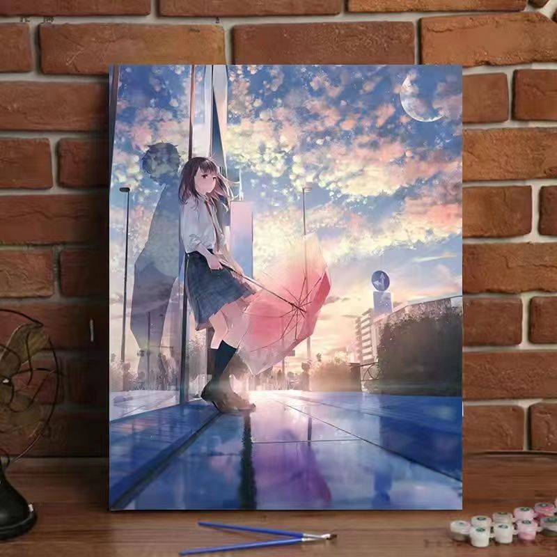 Anime-Themed Canvas Wall Art Bowlift