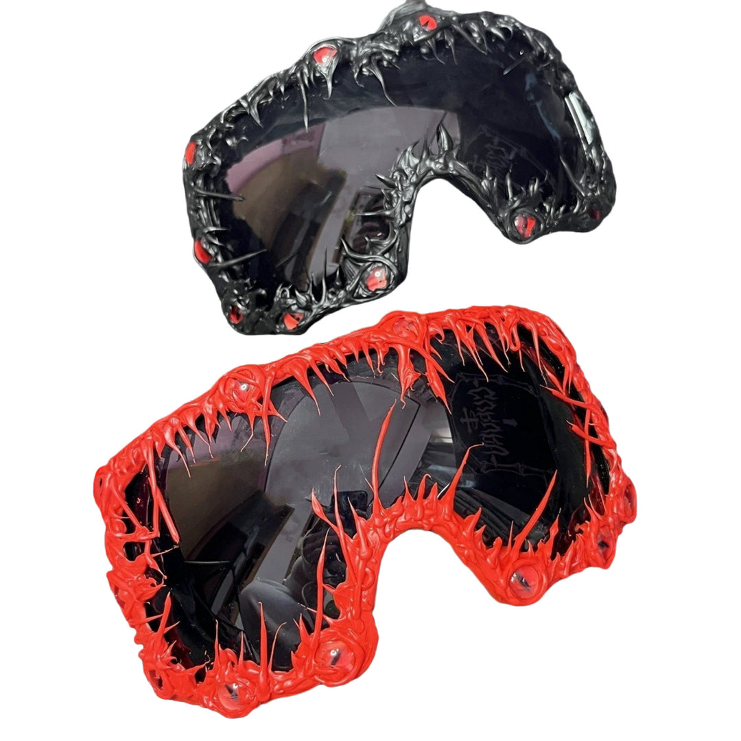 Ladies futuristic sports sunglasses with creative design Bowlift