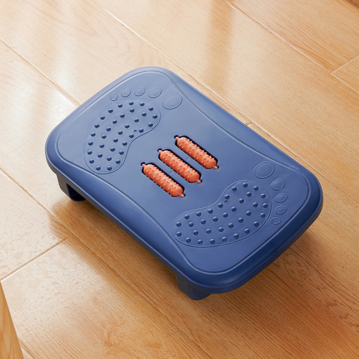 Foldable Acupressure Foot Massager and Ergonomic Footrest Bowlift