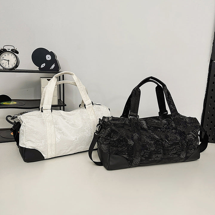 Sporty Duffel Bag With Durable Material And Versatile Compartment System Bowlift