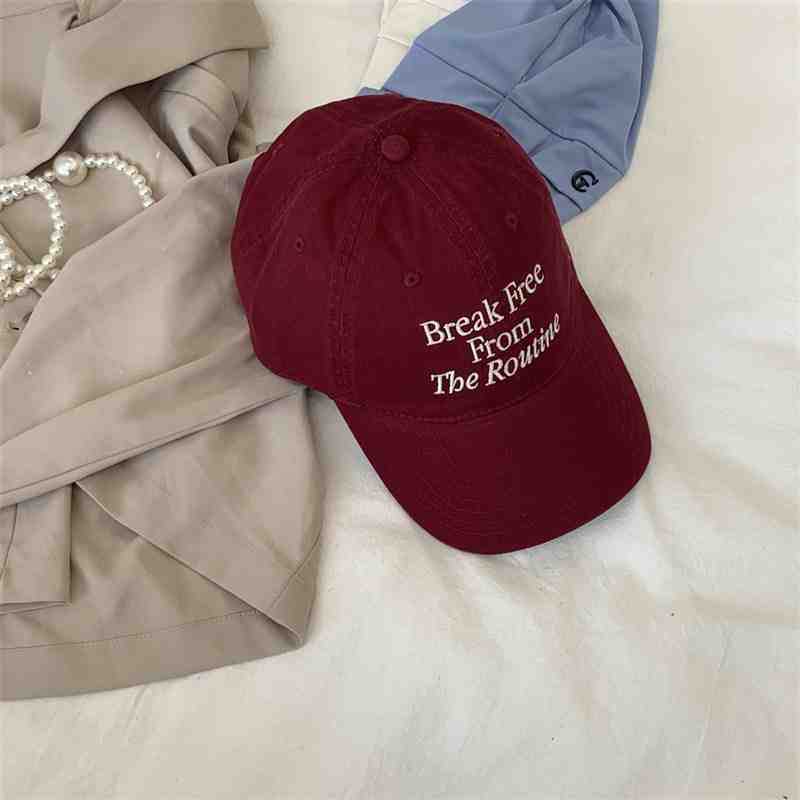 Unisex Graphic Quote Baseball Cap Bowlift