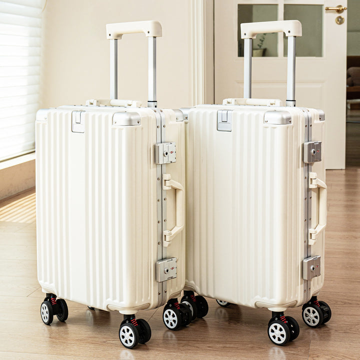 Impact-Resistant Hard Shell Travel Suitcase