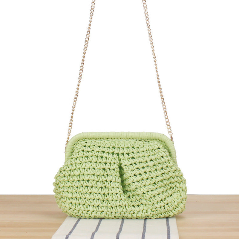 Handbag in the Elegant Macrame Style Bowlift
