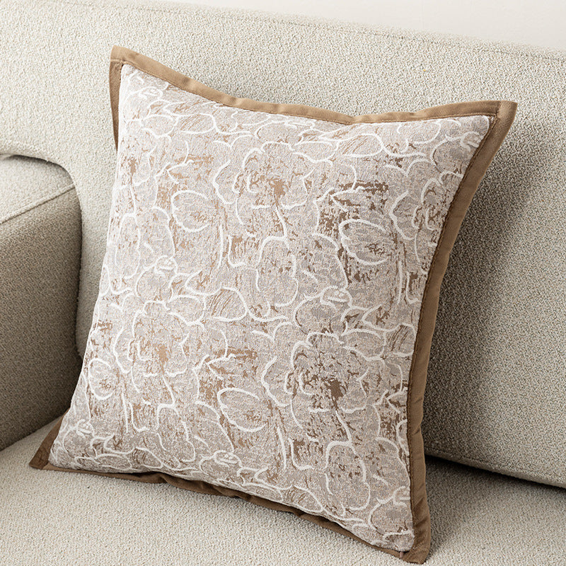 Flower Pattern Decorative Cushion