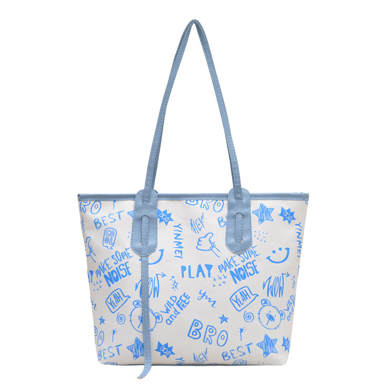 WoPlayful Graphic Tote Bag Bowlift