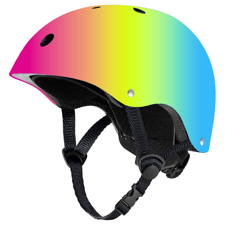multi sport protective skate and cycling helmet with EPS impact foam and adjustable chin strap Bowlift