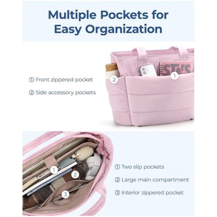 Spacious and Padded Everyday Handbag Bowlift