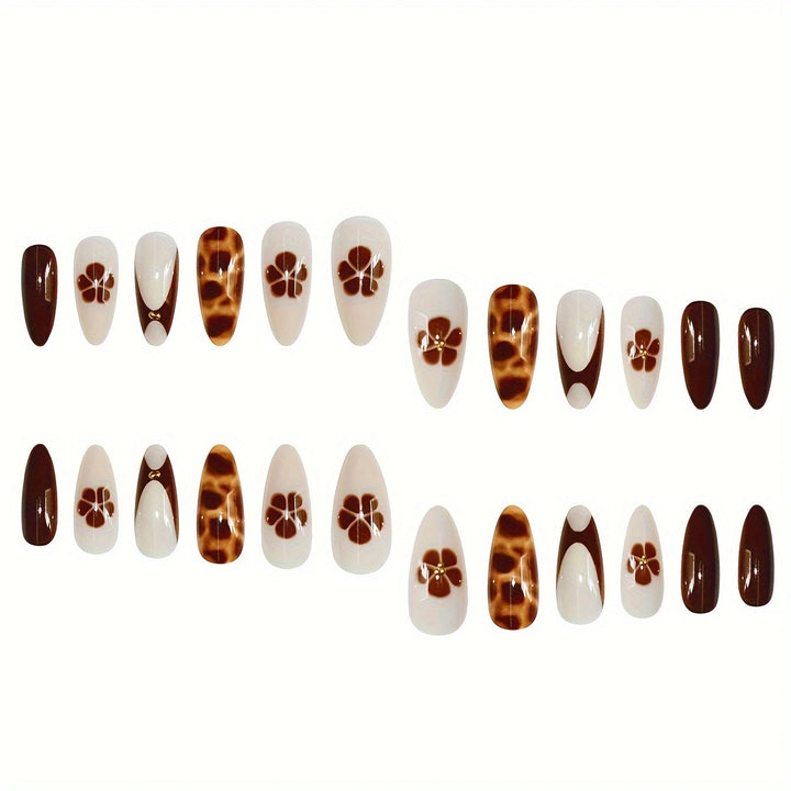Artistic Stiletto Press-On Nail Set Bowlift