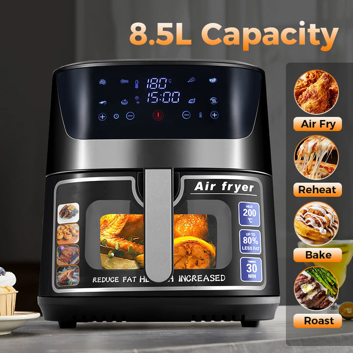 Digital Air Fryer with Smart Touch Control Bowlift