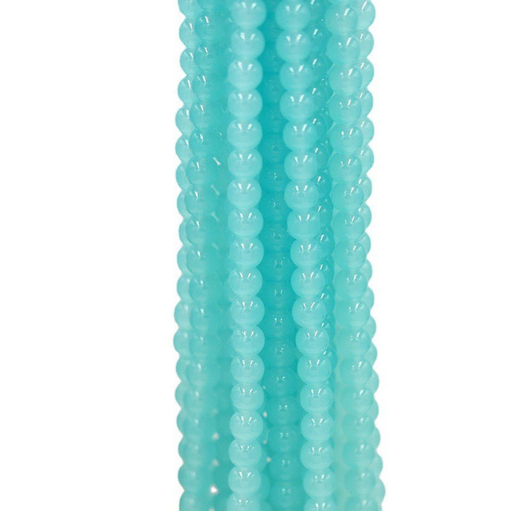 Decorative Glass Bead Necklace Bowlift