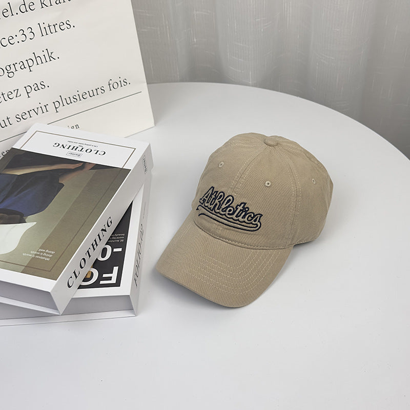 Women's Embroidered Athletic Baseball Cap Bowlift