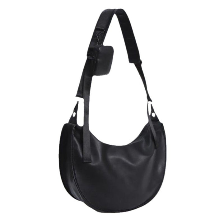 Elegant Shoulder Bag In Curved Shape Bowlift