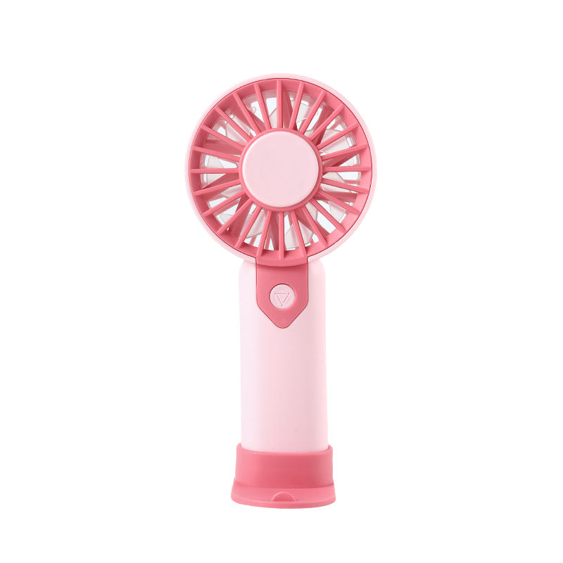 Women portable mini battery fan with ergonomic design Bowlift