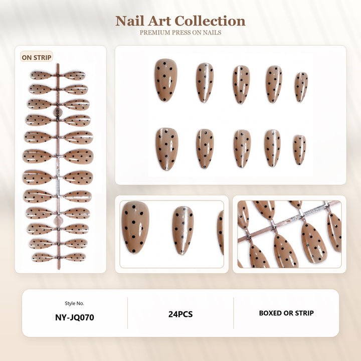 Premium Artificial Nail Set Bowlift