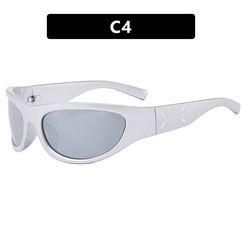 Women's sports sunglasses with ergonomic design and polarized lenses Bowlift