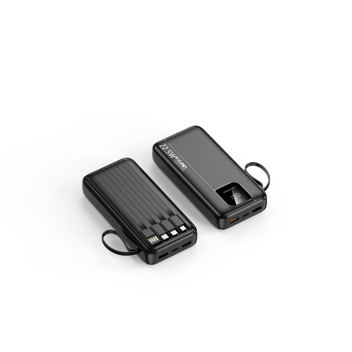Portable power bank with multifunctional charging connector Bowlift