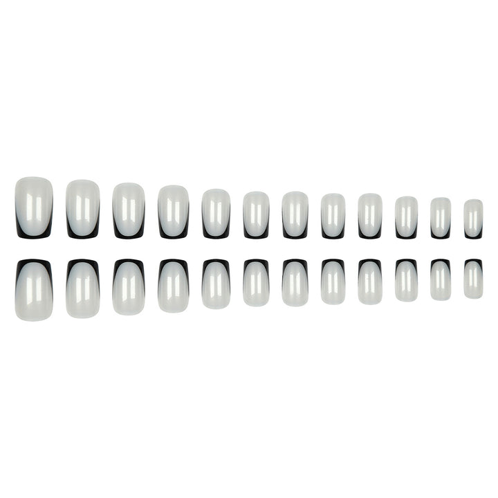 Artistic Ombre Short Square Press-On Nails Bowlift