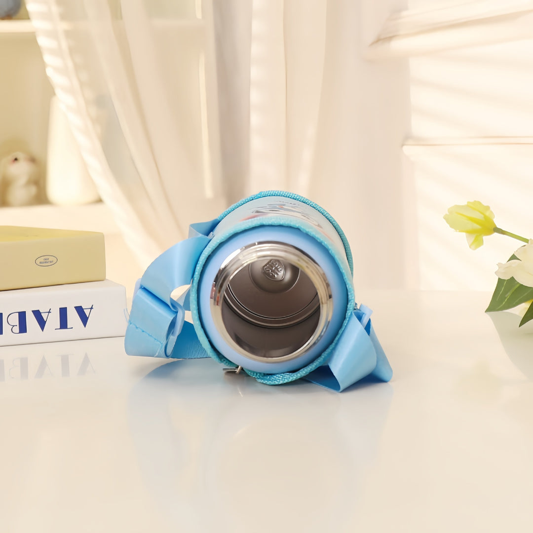 Ladies Insulated Water Bottle with Child-Friendly Design and Adjustable Carrying System Bowlift