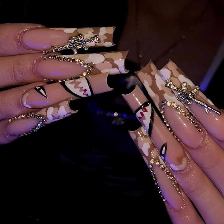 Artistic 3D Nail Extensions Bowlift