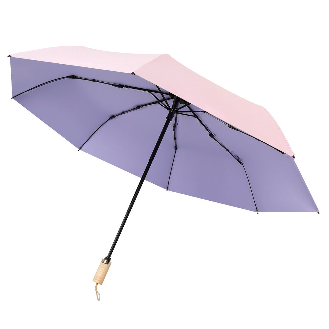 Women compact folding umbrella with stylish design and practical carrying strap Bowlift