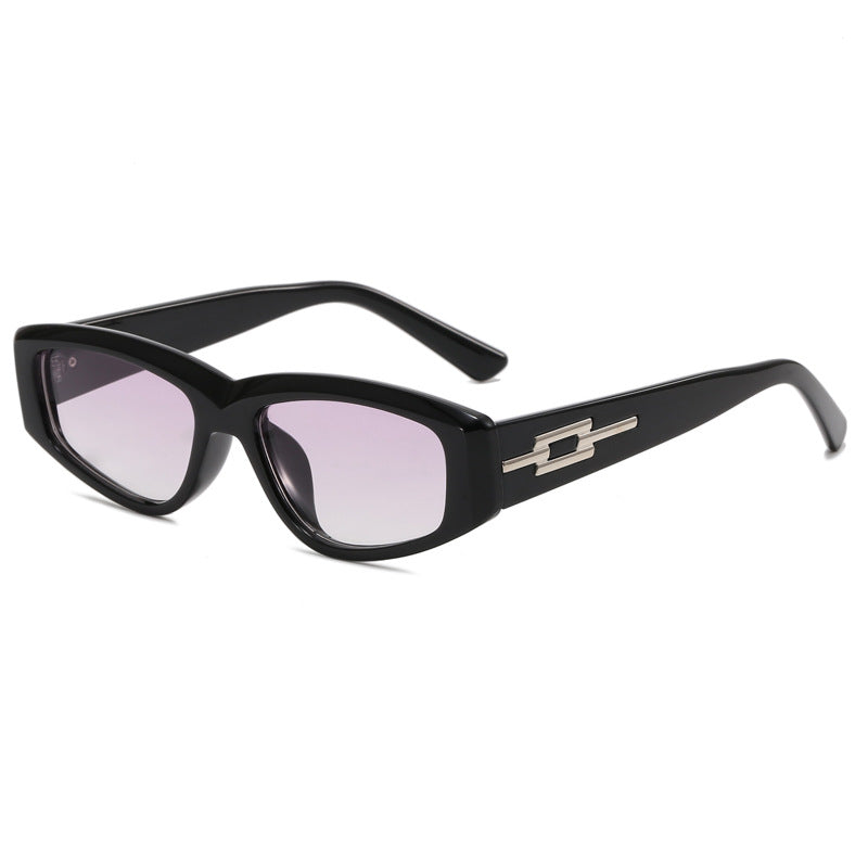 Women's fashionable sunglasses with elegant frame decoration Bowlift