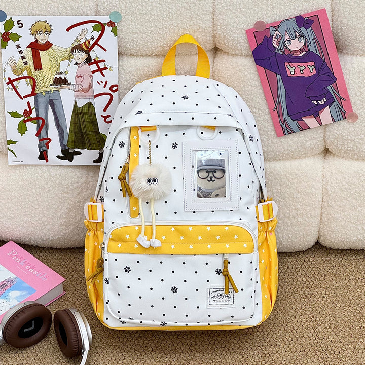 Multifunctional Illustrated Backpack