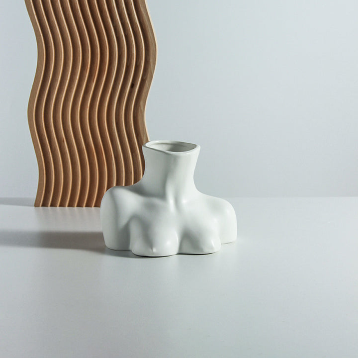 Artistic Abstract Ceramic Vase