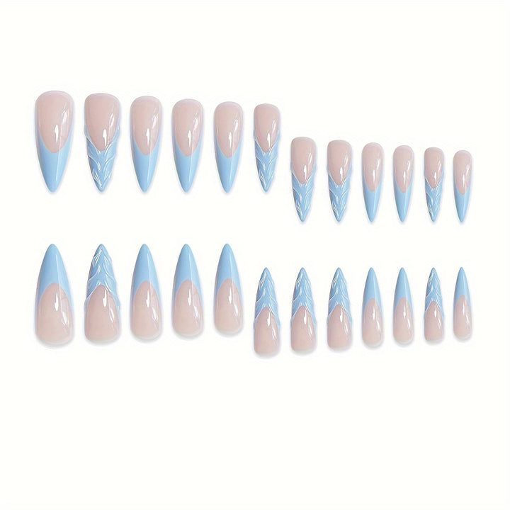 Artistic Sculpted Press-On Nails Bowlift