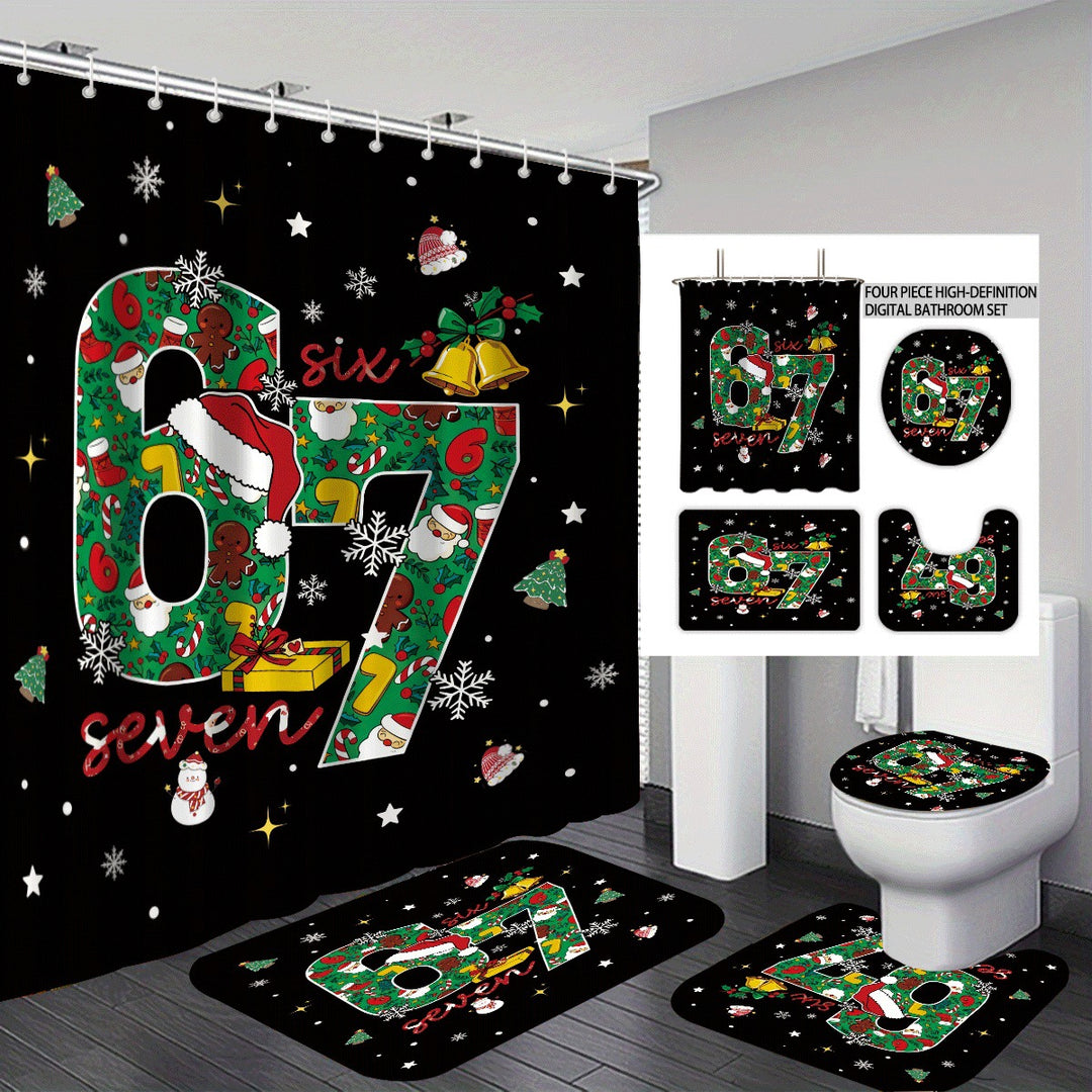 Colorful Dessert-Themed Bathroom Set Bowlift