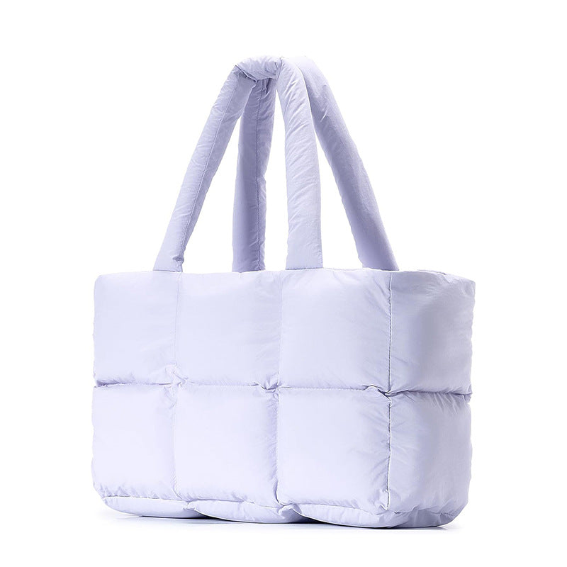 Fashionable quilted tote bag Bowlift